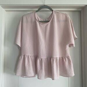 Aritzia - Soft pink shirt